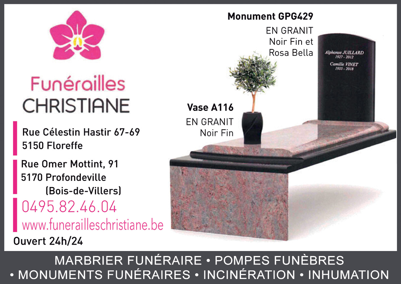 Pompes Funèbres Christiane