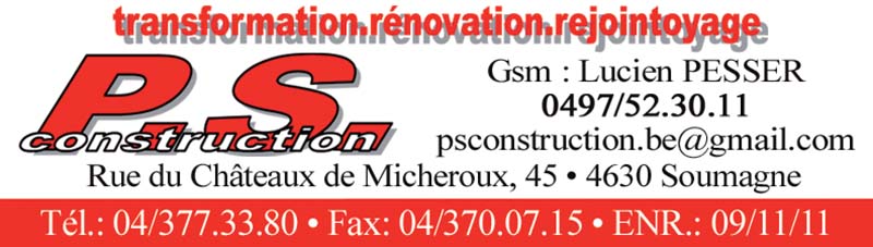 P.S Construction Sprl