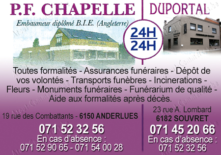 Funander Sa P.F. Chapelle