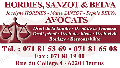 Hordies Jocelyne - Sanzot Marie - Belva Sophie