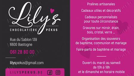 Lily's Chocolatière Pekus 