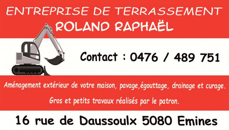 Terrassement Roland Raphaël