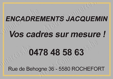 Encadrements Jacquemin