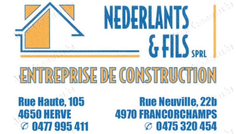 Nederlants & Fils Sprl