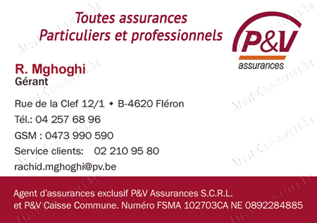Bureau d´Assurance Mghoghi Sprl