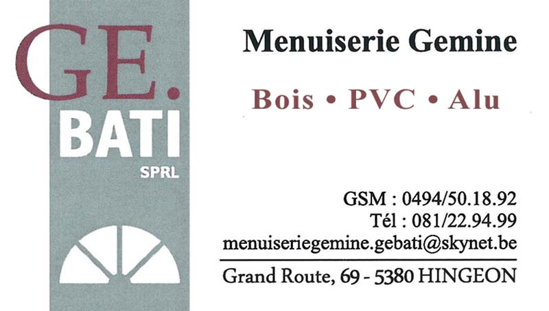 Menuiserie Gemine