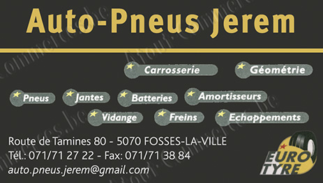 Auto-Pneus Jerem Sprl