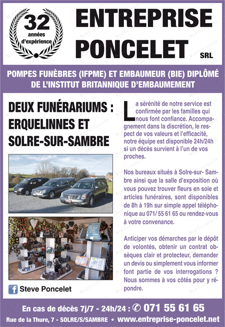 Entreprise Poncelet Sprl