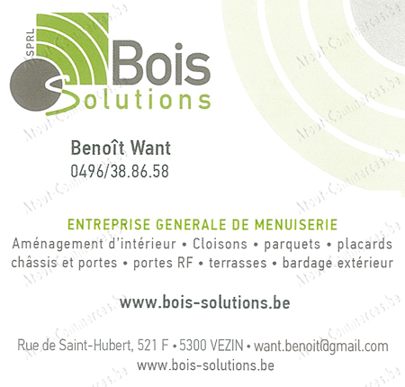 Bois Solutions Sprl