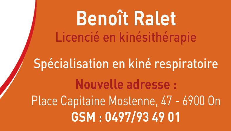 Centre de Kinésithérapie Ralet Benoît Srl