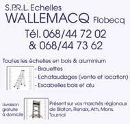 Echelles Wallemacq Sprl