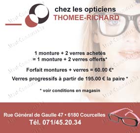 Les Opticiens Thonée - Richard Sa