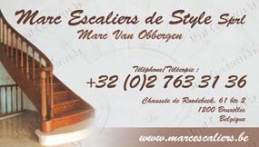 Marc Escaliers de Style Sprl