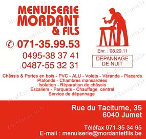 Menuiserie Mordant & Fils Sc